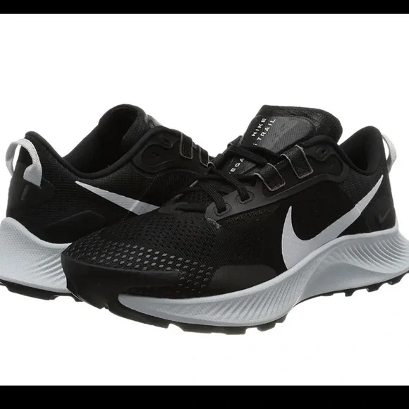 Nike | Shoes | Size 6 Nike Pegasus Trail 3 Black Pure 